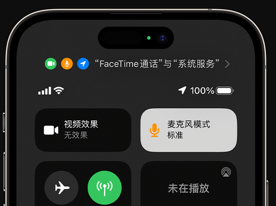 奉新苹果授权维修网点分享iPhone在通话时让你的声音更清晰 