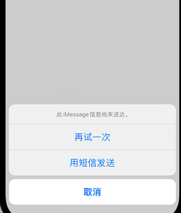 奉新apple维修iPhone上无法正常发送iMessage信息