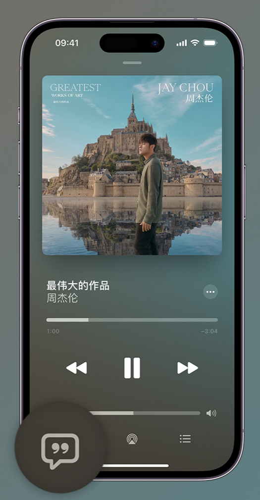 奉新iphone维修分享如何在iPhone上使用Apple Music全新唱歌功能 