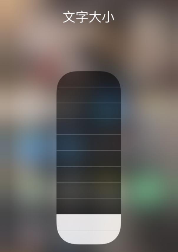 奉新苹果手机维修分享小技巧：在 iPhone 控制中心快速调节字体大小 
