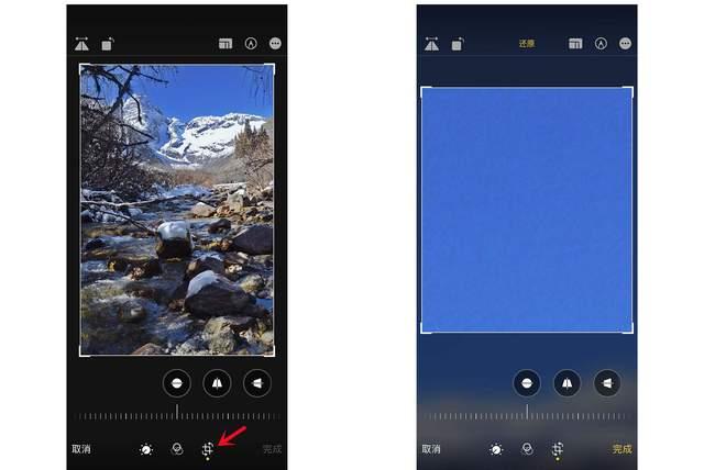 奉新苹果手机维修分享iPhone手机如何使用裁剪功能隐藏照片 